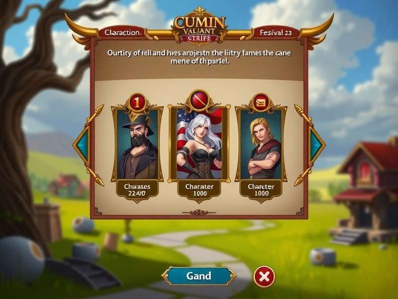 Cumin Valiant Strife Game Screenshot